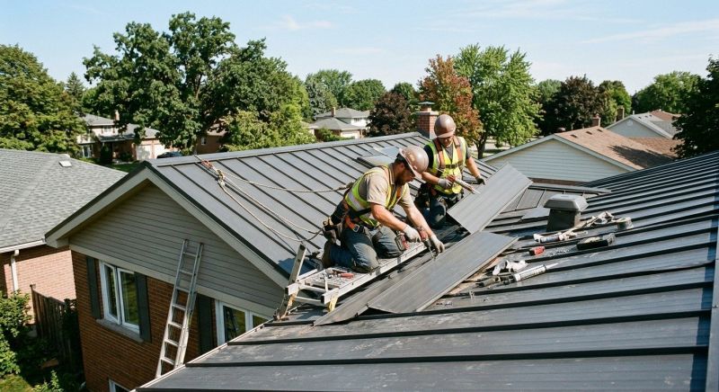 Metal Roof Repair in Terryville, CT