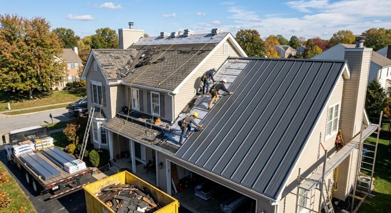 Metal Roof Replacement in East Haven, CT