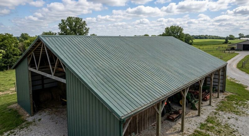 Pole Barn Roof Repair in Avon, CT