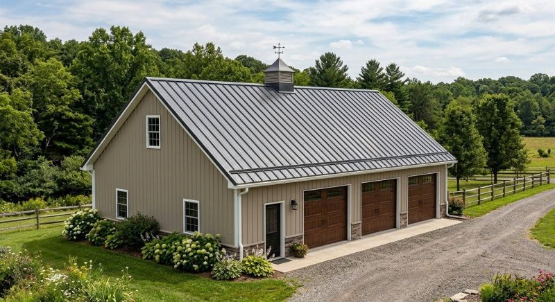 Pole Barn Roof Repair in Orange, CT