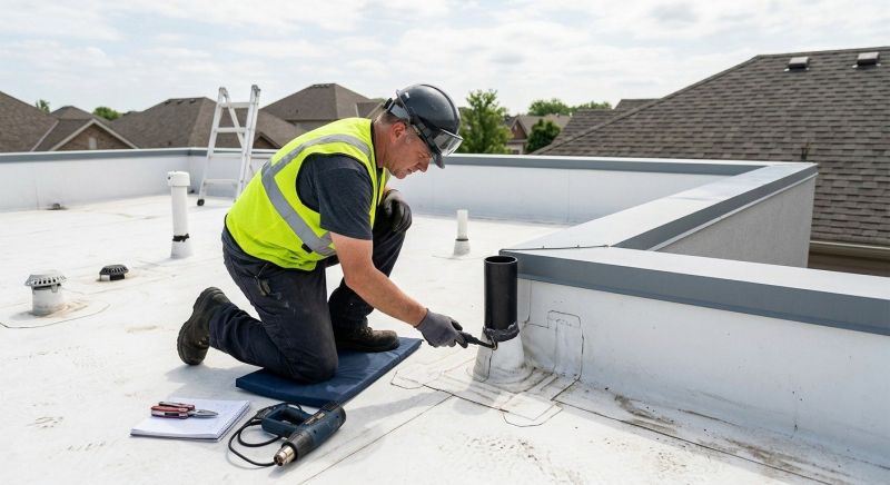 Pvc Roof Inspection in Waterbury, CT