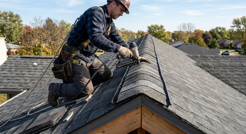 Ridge Cap Repair in Waterbury, CT