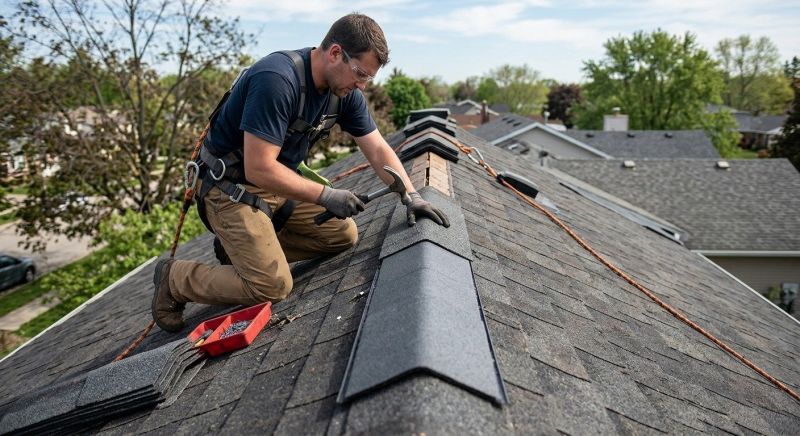 Ridge Cap Replacement in Waterbury, CT