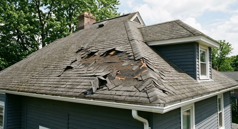 Roof Damage Repair in Brookfield, CT