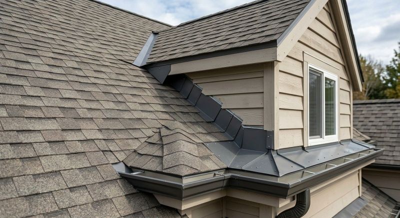Roof Flashing Installation in Farmington, CT
