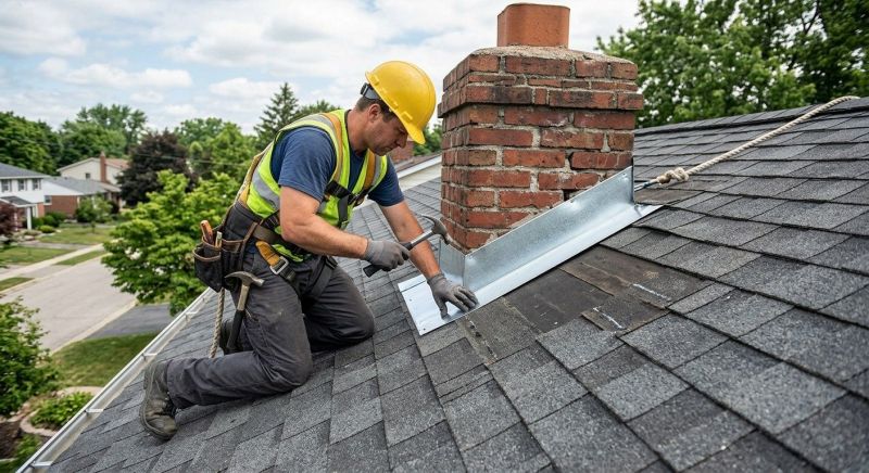 Roof Flashing Installation in Waterbury, CT