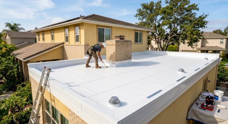 Rubber Roof Repair in Bethany, CT