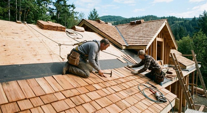 Shake Roof Replacement in Durham, CT