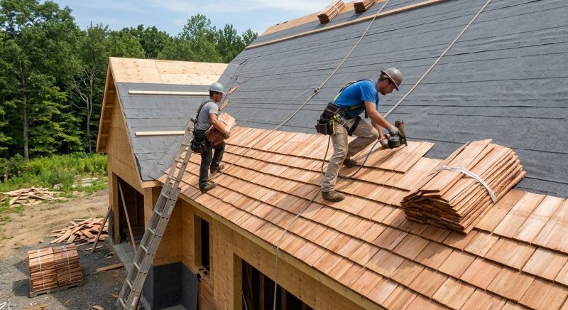 Shake Roof Replacement in Monroe, CT