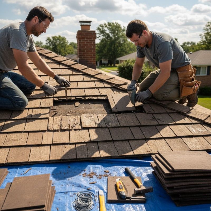 Shake Shingle Repair in Bethany, CT