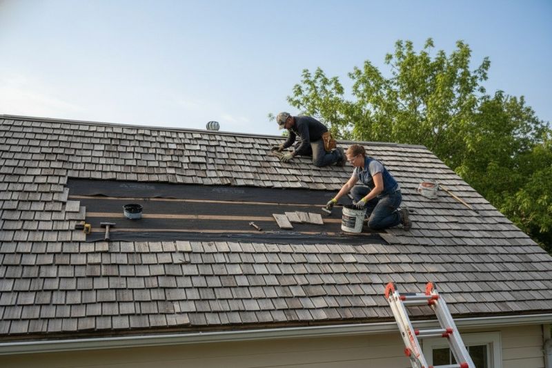 Shake Shingle Repair in New Hartford, CT