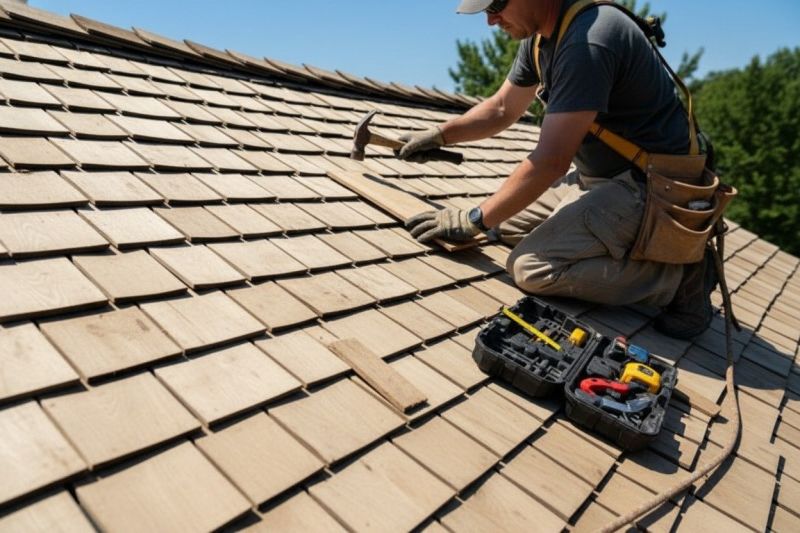 Shake Shingle Repair in New Milford, CT