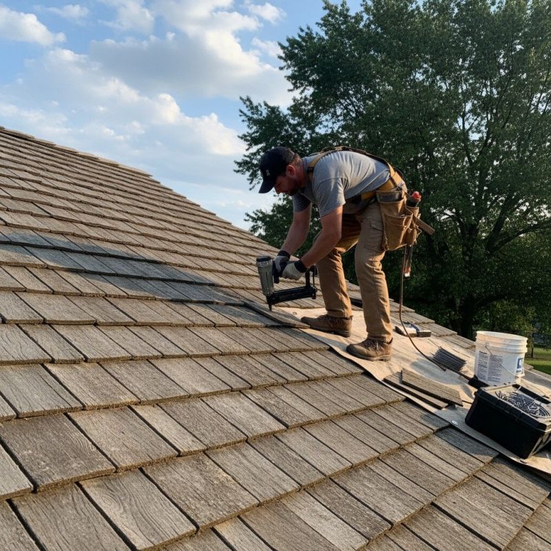 Shake Shingle Repair in North Branford, CT