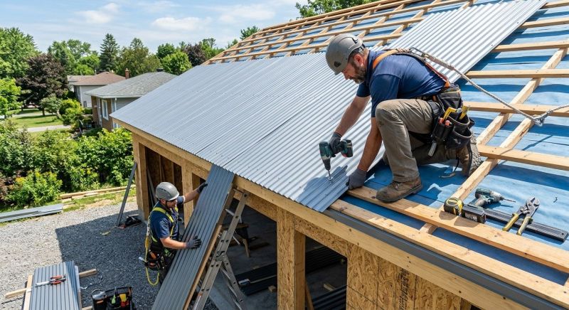 Sheet Roofing Installation in Oxford, CT