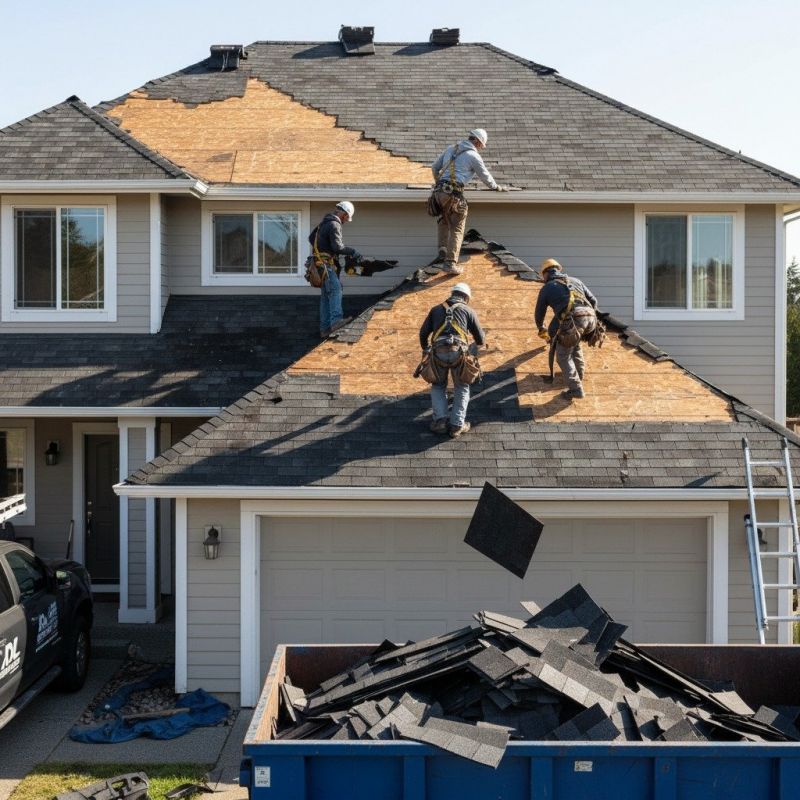 Shingle Roof Replacement in Bethany, CT