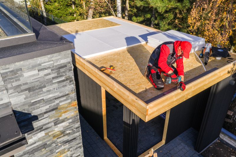 Single Ply Roof Installation in New Britain, CT