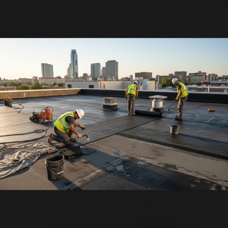 Single Ply Roof Repair in North Haven, CT