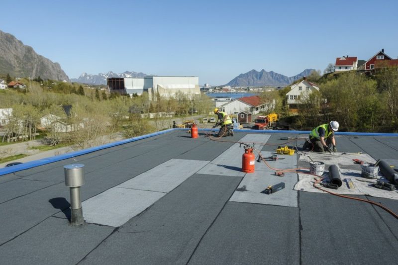 Single Ply Roof Replacement in Cornwall Bridge, CT