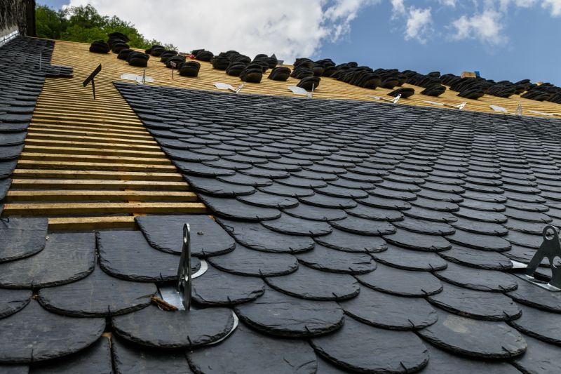 Slate Roof Construction in Middlebury, CT