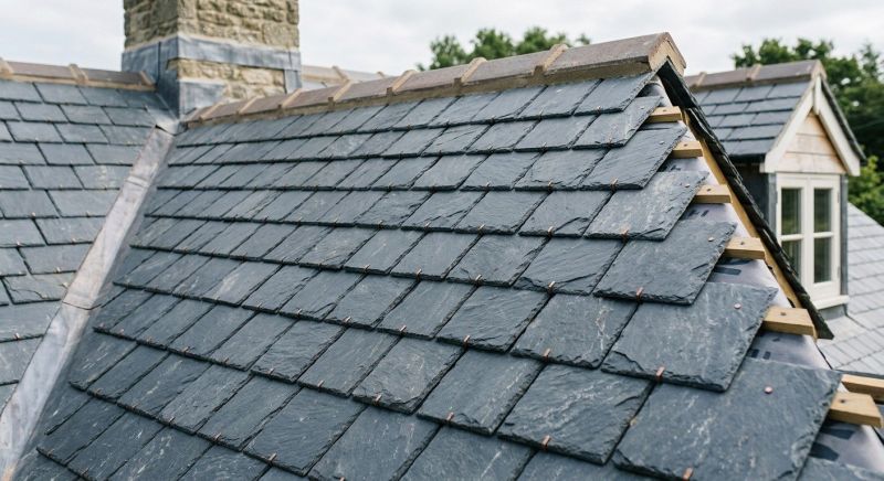 Slate Roof Construction in New Milford, CT