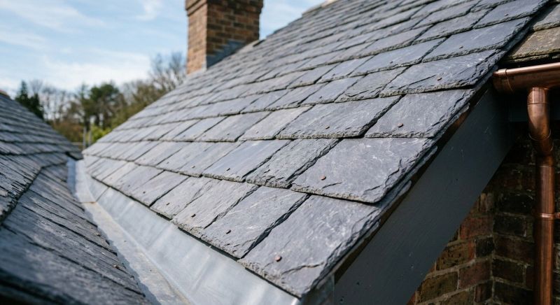 Slate Roof Construction in Northfield, CT