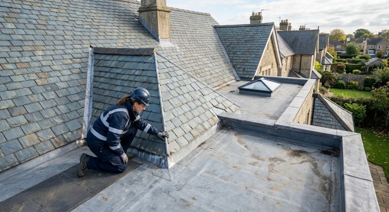 Slate Roof Inspection in Waterbury, CT