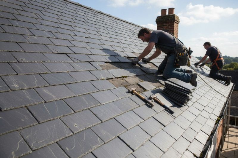 Slate Roof Repair in Durham, CT