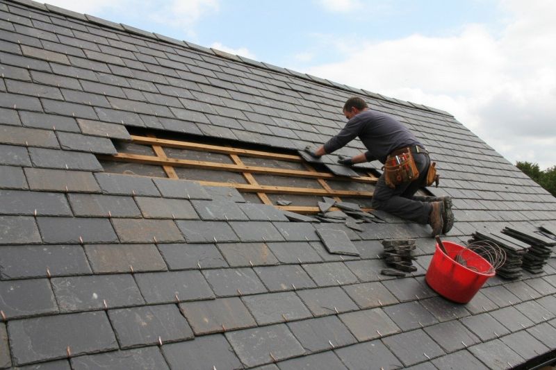 Slate Roof Repair in Oakville, CT