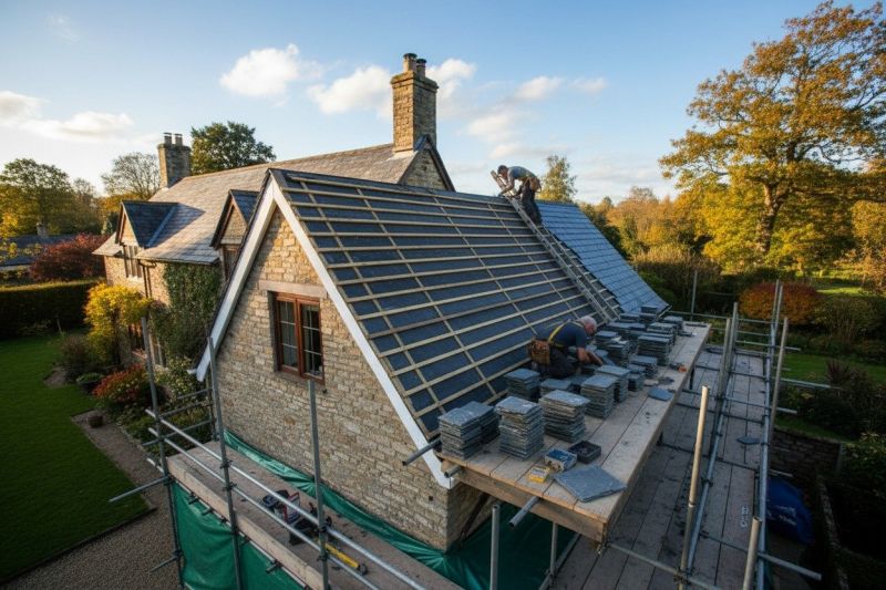 Slate Roof Replacement in Ansonia, CT
