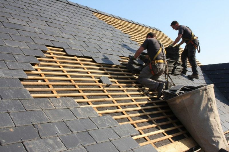 Slate Roof Replacement in Oxford, CT