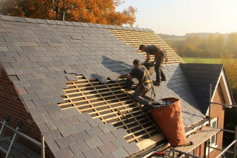 Slate Roof Replacement in Roxbury, CT
