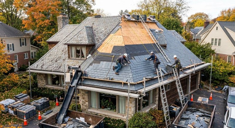 Slate Shingle Replacement in Waterbury, CT