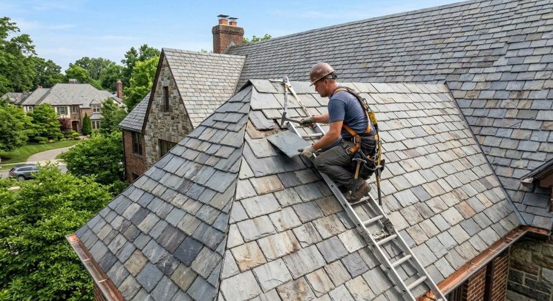 Slate Shingle Replacement in Waterbury, CT