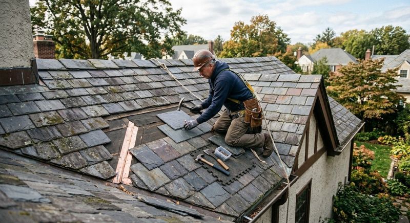 Slate Shingles Repair in Goshen, CT