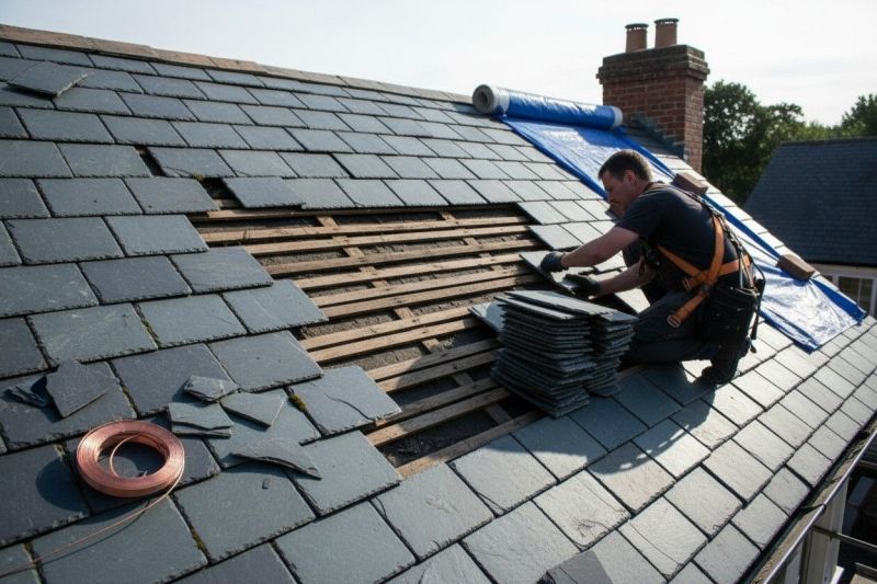 Slate Shingles Repair in Redding, CT