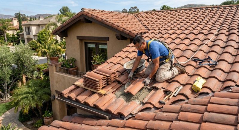 Spanish Tile Roof Repair in Waterbury, CT