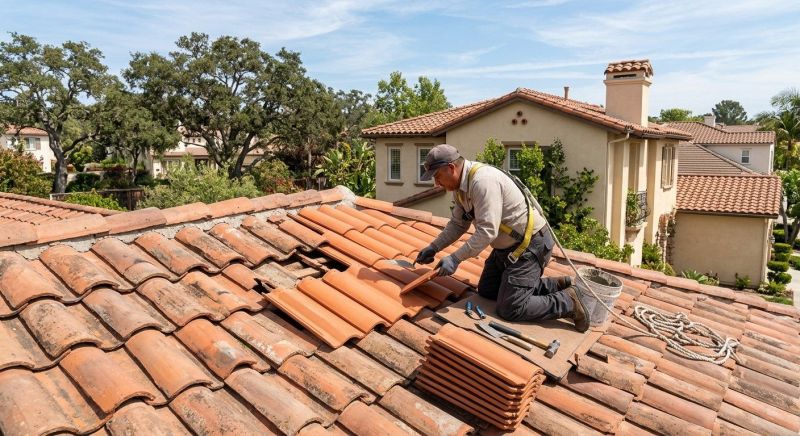 Spanish Tile Roof Repair in Waterbury, CT