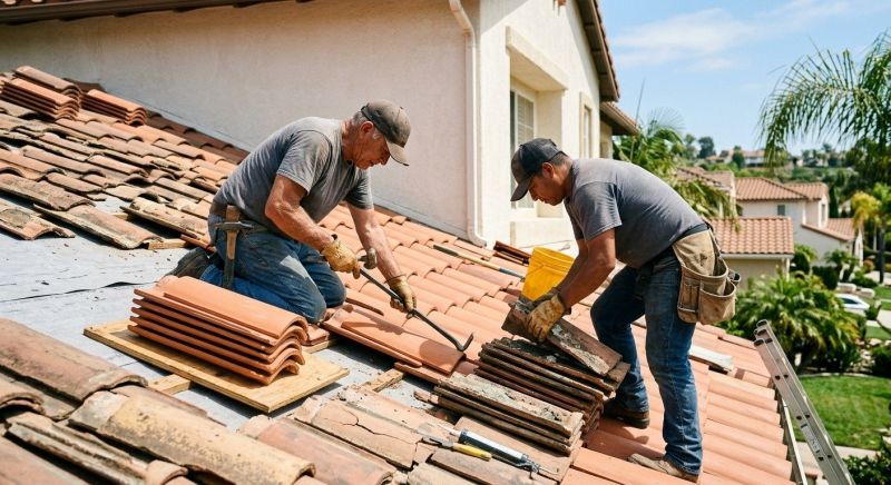 Spanish Tile Roof Repair in Waterbury, CT