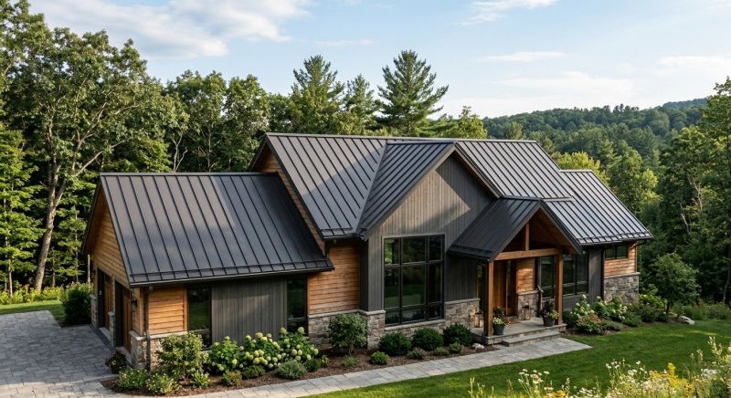 Steel Roof Replacement in Harwinton, CT