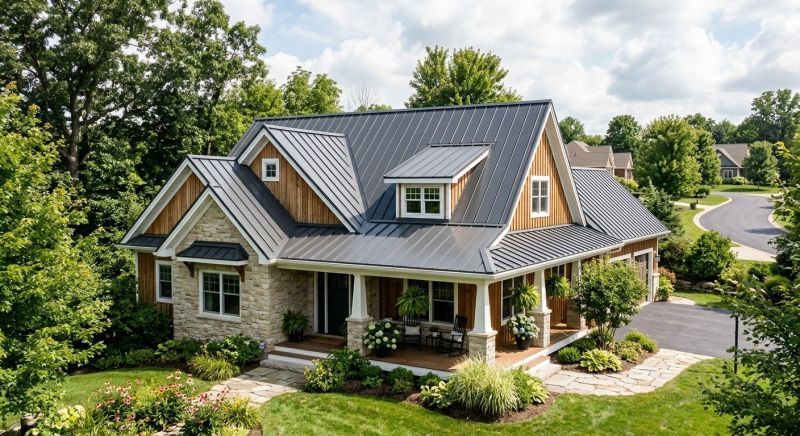 Steel Roof Replacement in New Fairfield, CT