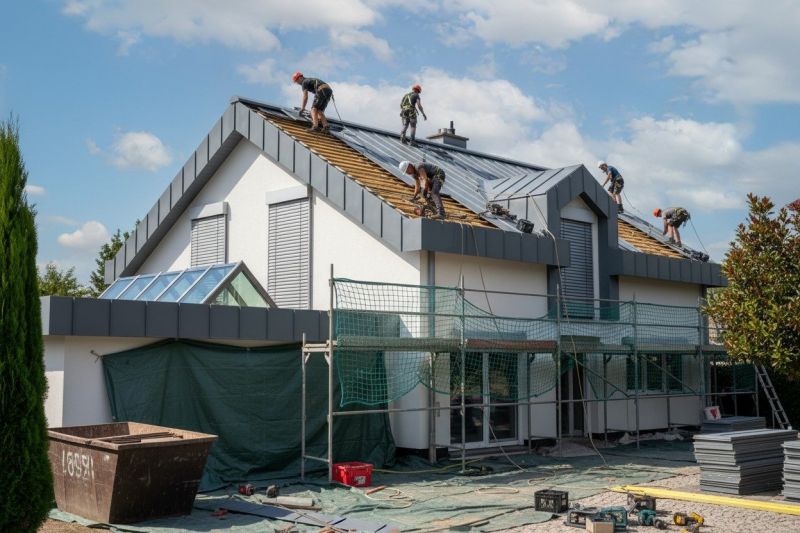 Steel Roof Replacement in Newtown, CT