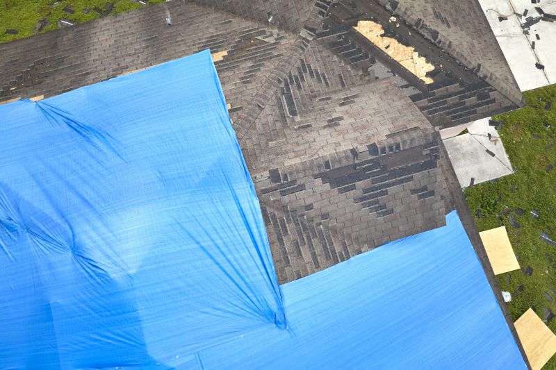 Storm Damage Roof Tarping in Waterbury, CT