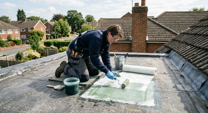 Synthetic Roof Repair in Waterbury, CT