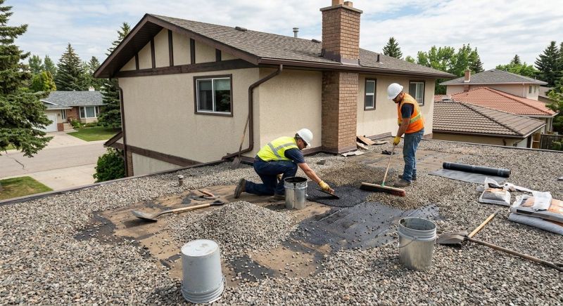 Tar And Gravel Roof Repair in Meriden, CT
