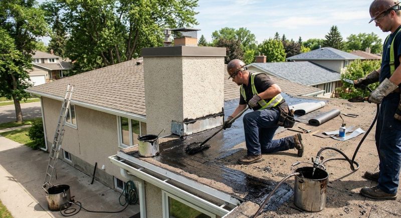 Tar And Gravel Roof Repair in Middletown, CT
