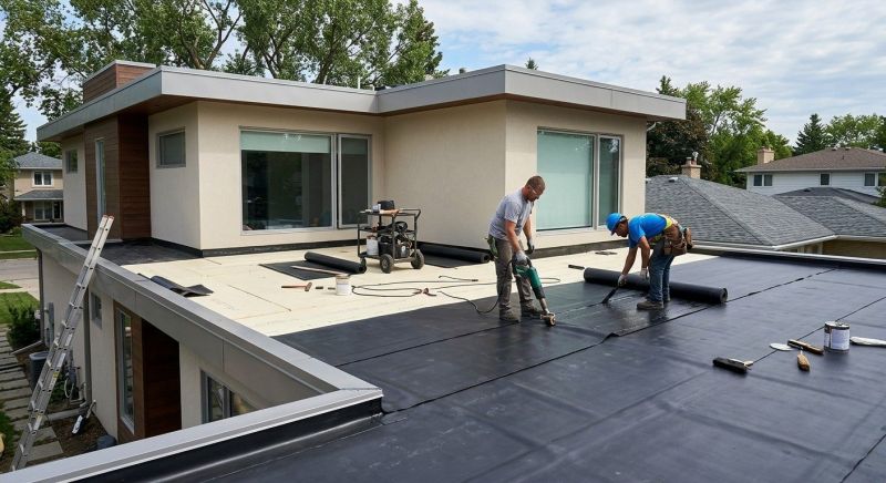Tar Roof Installation in East Berlin, CT