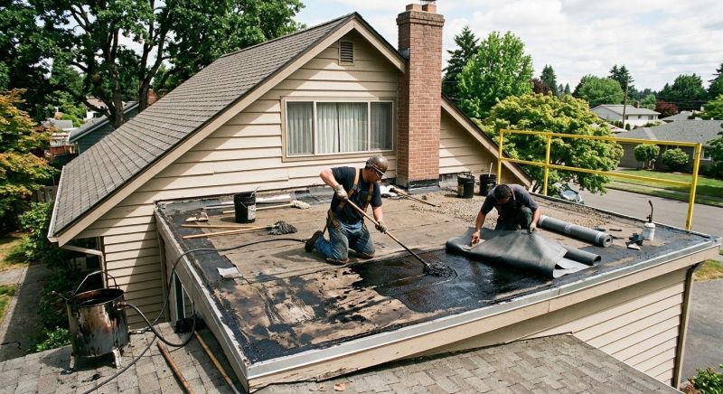 Tar Roof Repair in Brookfield, CT