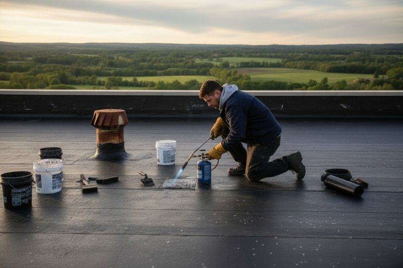 Tar Roof Repair in North Branford, CT