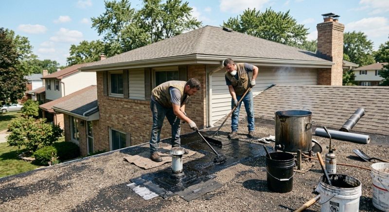 Tar Roof Repair in Orange, CT