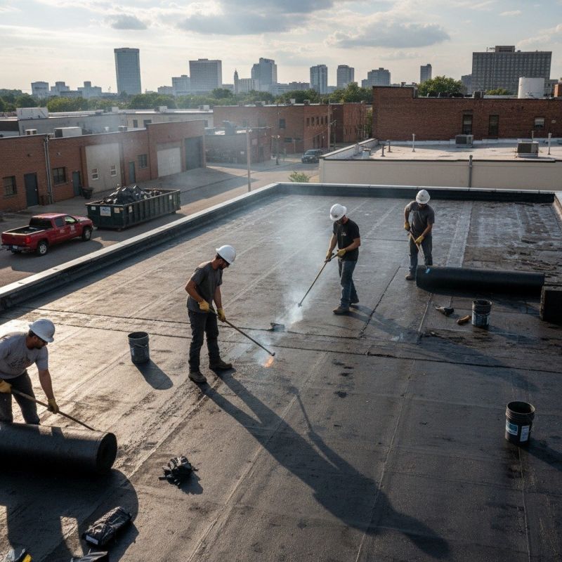Tar Roof Replacement in Newtown, CT